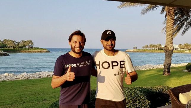 shahid afridi harbhajan singh