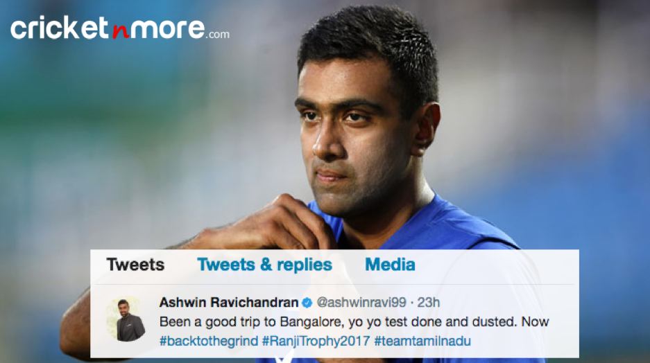 Tweet Ashwin