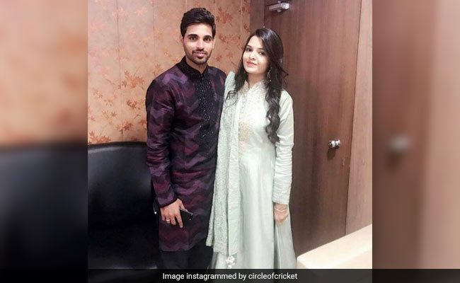 nupur nagar bhuvneshwar kumar engagement
