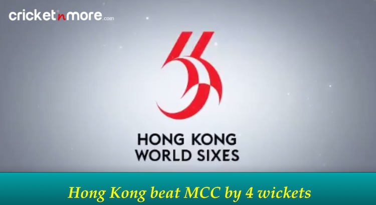 Honk Kong vs MCC Hong Kong 2017 Sixes