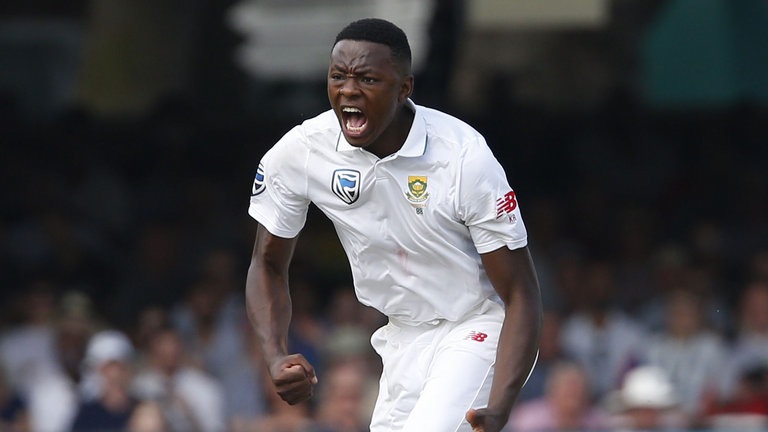 100 test wickets Kagiso Rabada