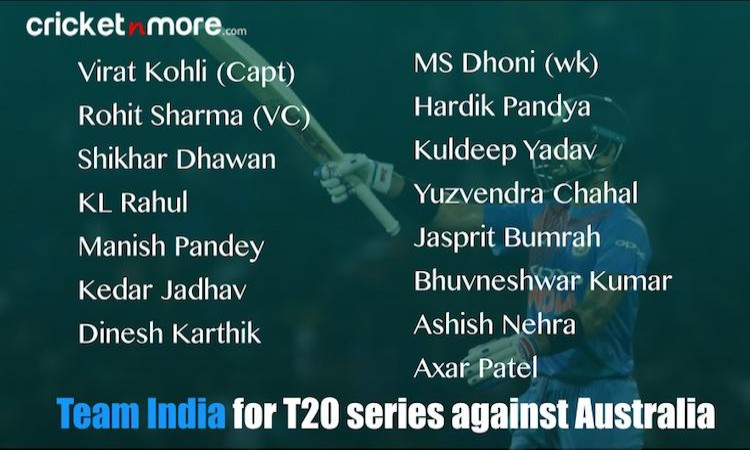 India t20 squad
