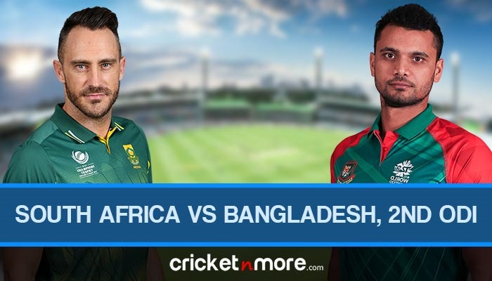 South Africa vs Bangladesh 2nd ODI Live Score