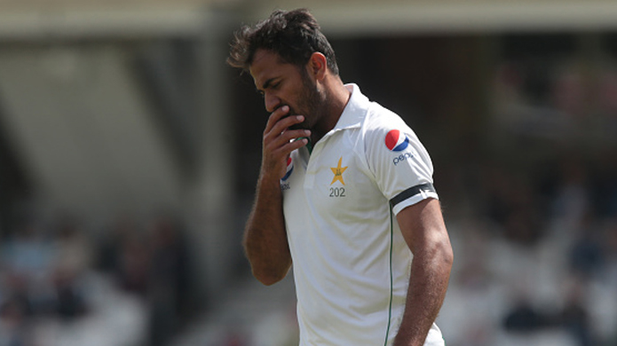 Pak vs SL wahab Riyaz