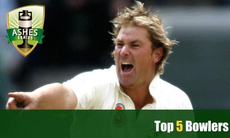 Top 5 Bowlers in Ashes