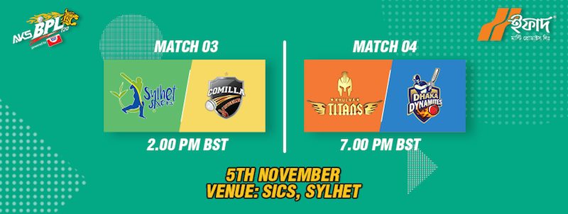 Sylhet Sixers vs Comilla Victorians BPL 2017