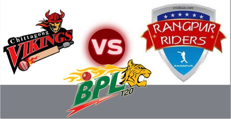 BPL 2017 Chittagong Vikings vs Rangpur Riders