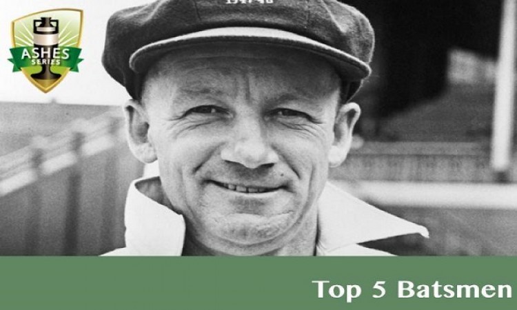 Top 5 Batsmen with Most Runs in the Ashes Series