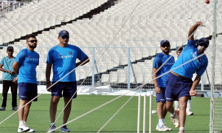 INDvsSL: India toil hard at Eden ahead of Sri Lanka Test