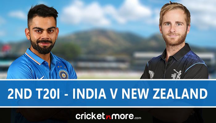 2nd T20I India vs New Zealand