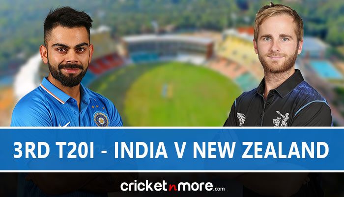 3rd T20I India vs New Zealand