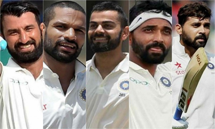 top 5  run scorer against Sri Lanka in test cricket from current indian cricket team