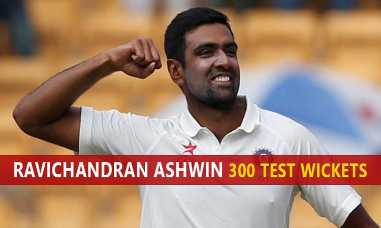 Ravichandran Ashwin fastest to take 300 wickets in Tests