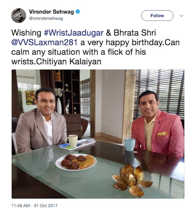 VVS Laxman Sehwag