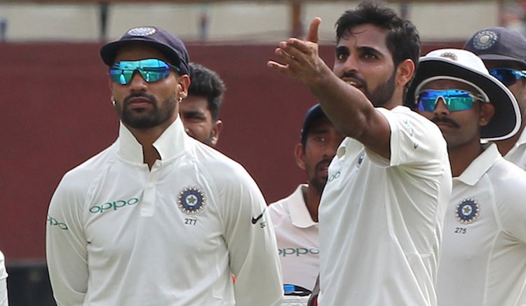 bhuvneshwar kumar shikhar dhawan