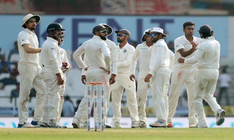 Team India need 2 wickets to win nagpur test