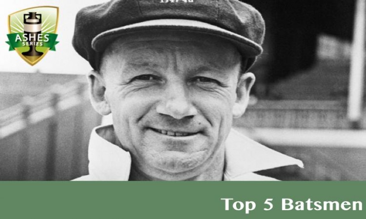Top 5 Batsmen in Ashes