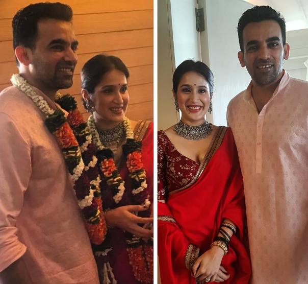 Marriage Zaheer Khan-Sagarika Ghatge