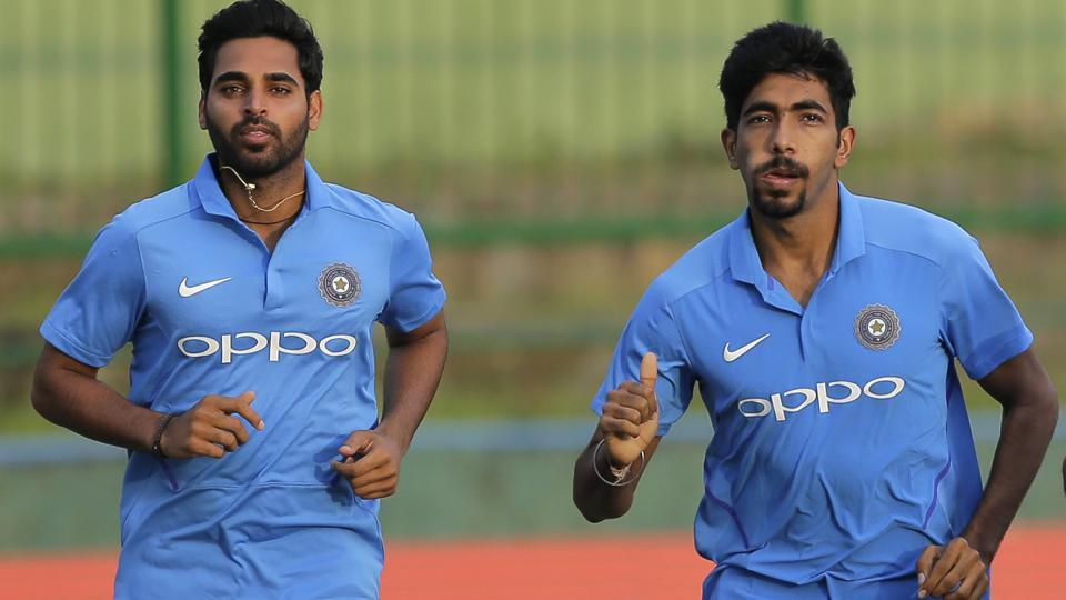 Jasprit Bumrah Bhuvneshwar Kumar