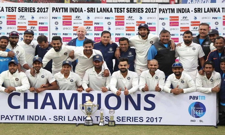 India equal Australia record of nine straight Test series wins