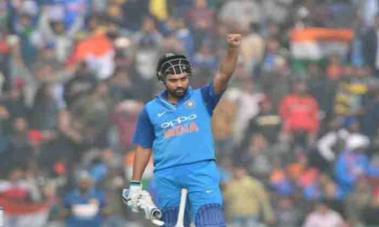 Rohit Sharma records third double-ton in ODIs Images