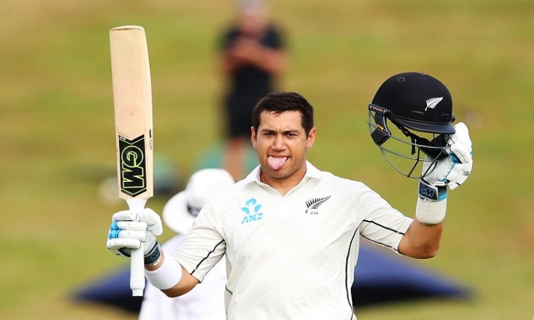  Black Caps batsman Ross Taylor hits record-equalling 17th test century