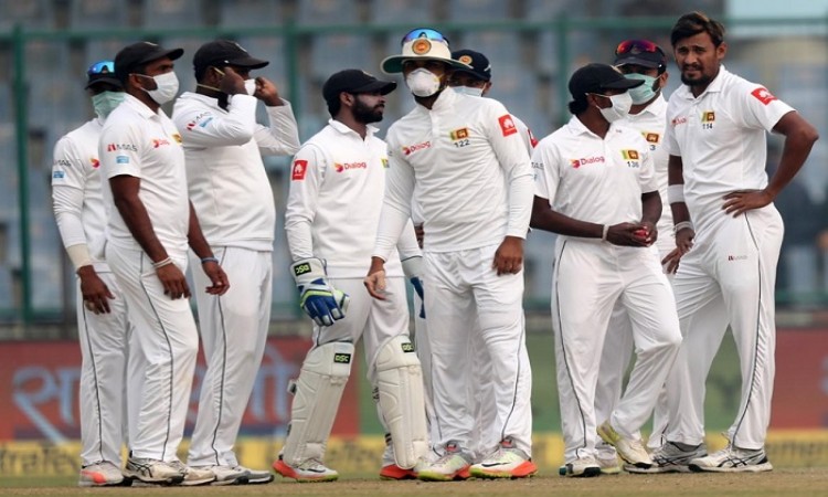 Sri Lanka don masks again,Suranga Lakmal leaves vomiting