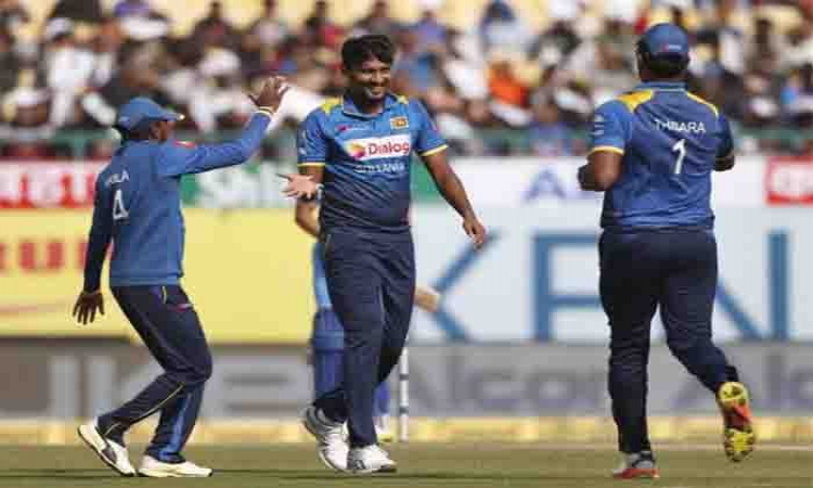 Suranga Lakmal helps Sri Lanka dismiss India for 112 in first ODI Images