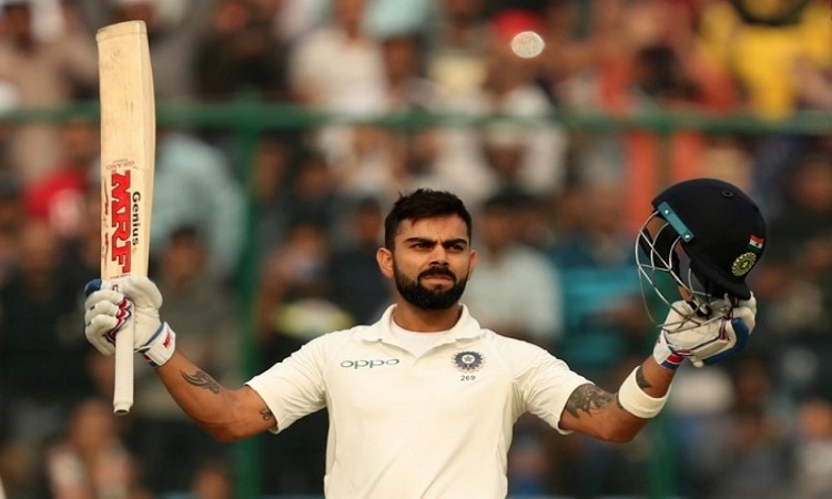 Virat Kohli becomes the first Indian to score 600+ in 3 different Test series