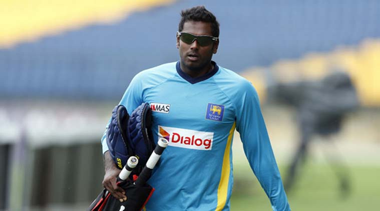 Sri Lanka Captain Angelo Mathews