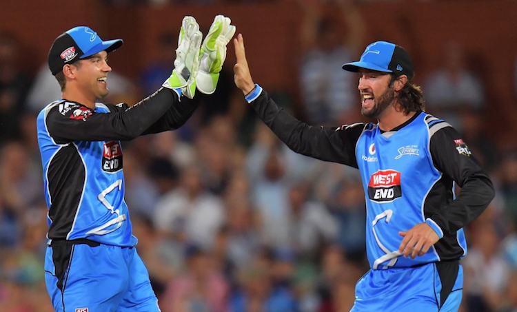 BBL 2017-18 Adelaide Strikers vs Hobart Hurricanes