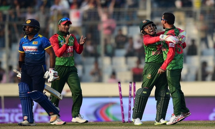 Bangladesh thrash Sri Lanka by 163 runs in tri-nation series