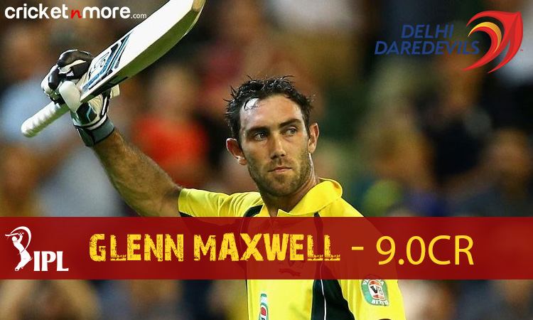 Glenn Maxwell (Delhi Daredevils) Images in Hindi