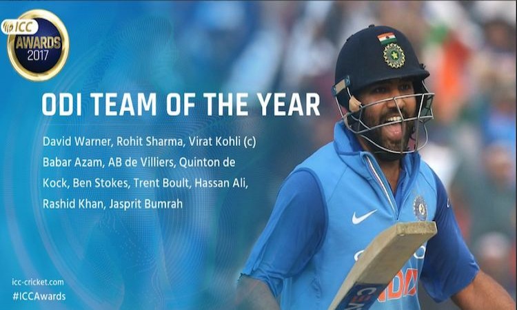 ICC ODI team of the year 2017