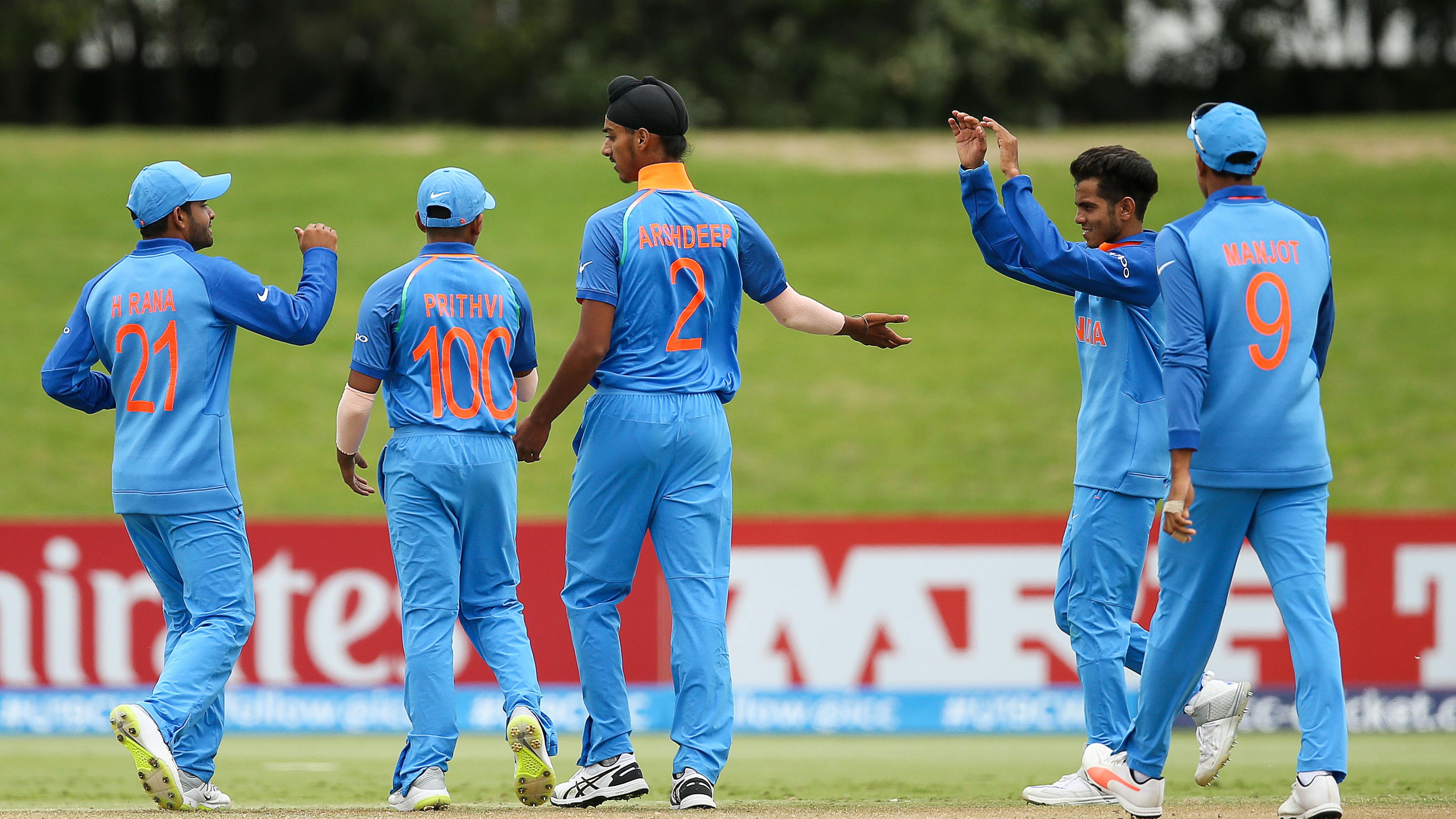 Jan.26 India beat Bangladesh in U19 World Cup QuarterFinal