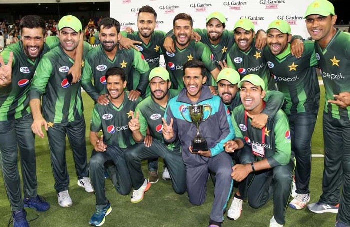 Pakistan become number one in ICC T20 Rankings after defeating New Zealand 2-1 Pakistan become number one in ICC T20 Rankings after defeating New Zealand 2-1