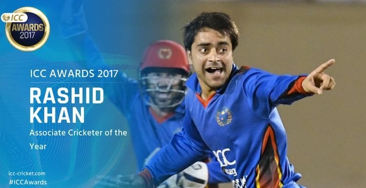Rashid Khan (Afghanistan)   ICC Men’s Associate Cricketer Of The Year Images