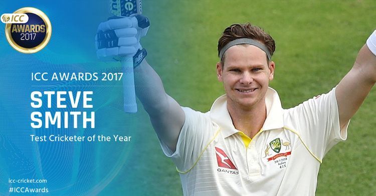 Steve Smith (Australia)   ICC Men’s Test Cricketer Of The Year Images in Hindi