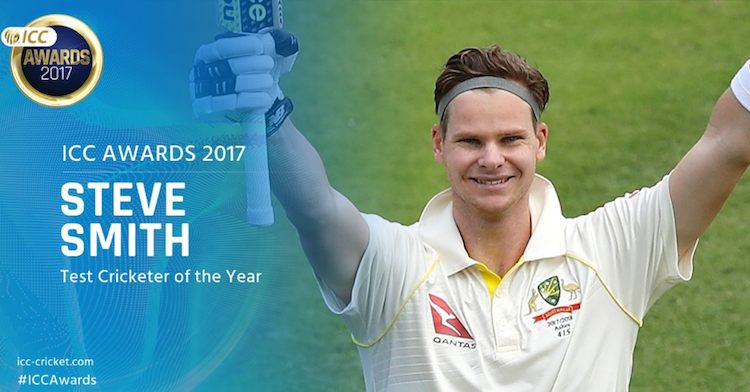ICC Awards Steven Smith