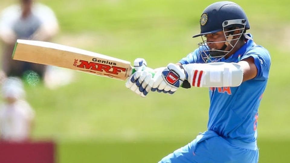 India post 328/7 against Australia in ICC U-19 Cricket World Cup 2018 India post 328/7 against Australia in ICC U-19 Cricket World Cup 2018