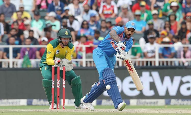 India vs South Africa, 1st T20I Shikhar Dhawan