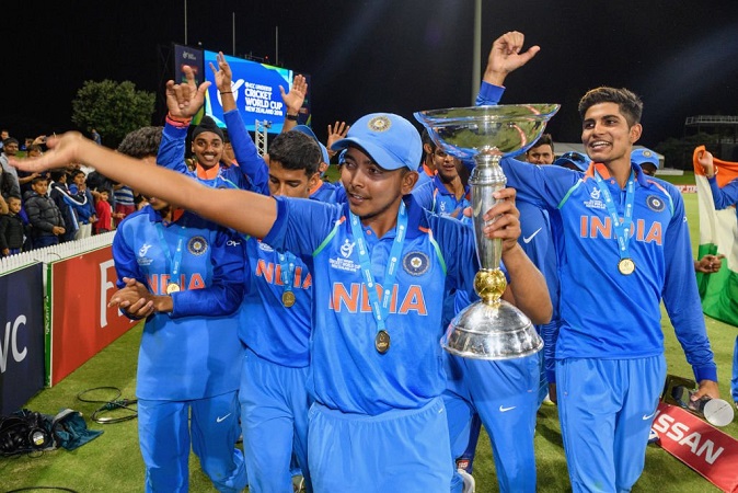 Five Indians in ICC Under-19 World Cup team
