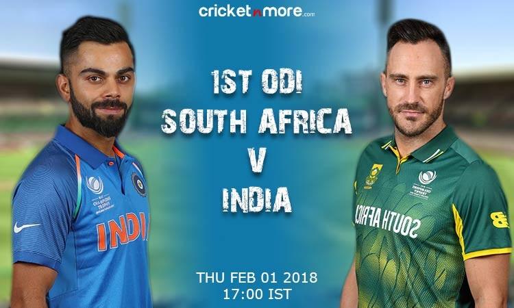 1st ODI India vs South Africa