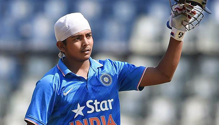 ICC U19 Cricket World Cup Prithvi Shaw