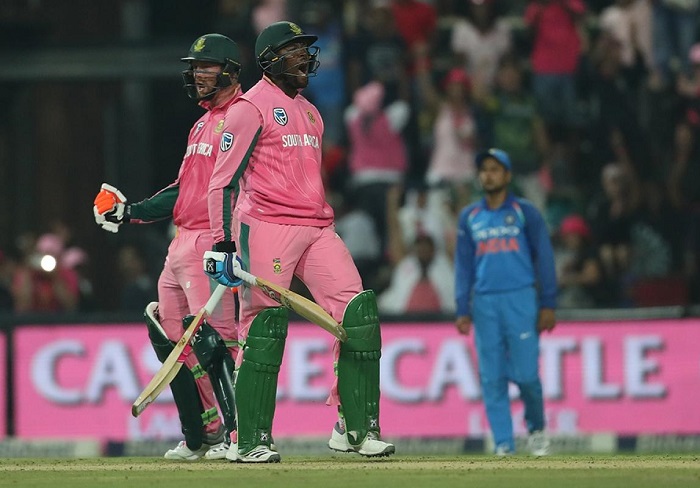 South Africa beat India by 5 wickets in fourth odi South Africa beat India by 5 wickets in fourth odi