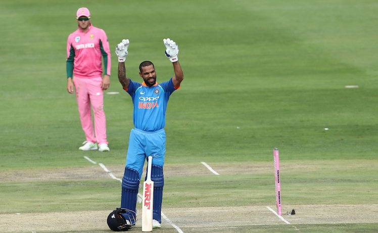 India vs South Africa, 4th ODI Shikhar Dhawan