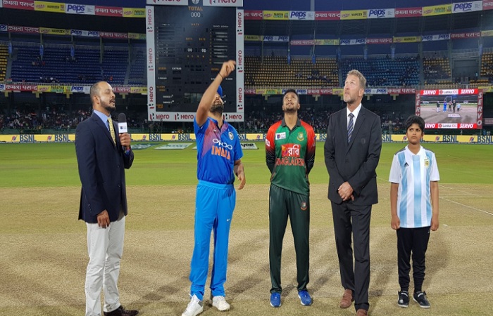 elected to field India won the toss
