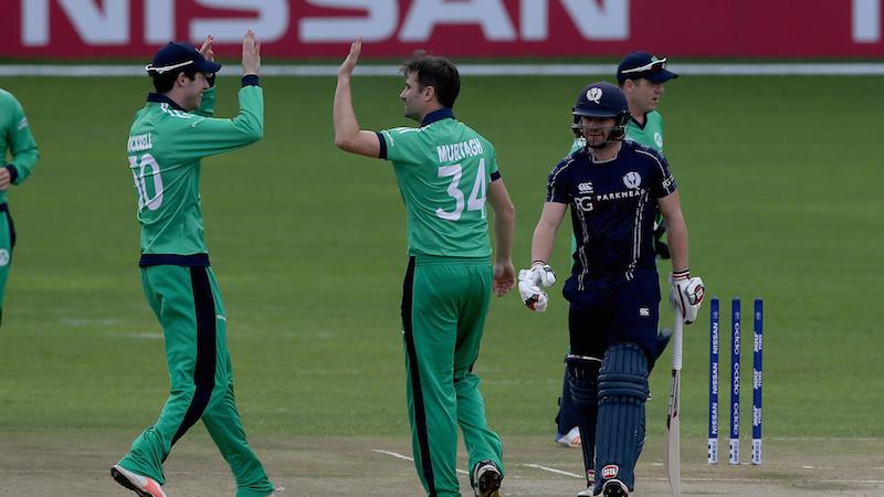 ICC World Cup Qualifier 2018 Ireland vs Scotland