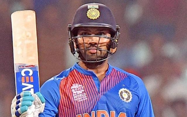 rohit sharma hits 16th t20 international half century rohit sharma hits 16th t20 international half century