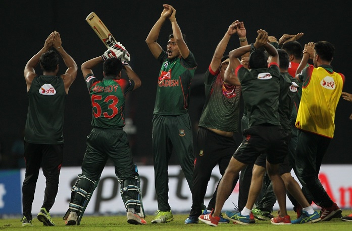 Bangladesh beat sri lanka by 2 wickets Bangladesh beat sri lanka by 2 wickets
